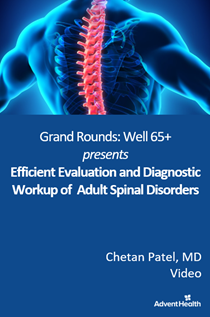 2024 Efficient Evaluation and Diagnostic Workup of Adult Spinal Disorders (IEM) Banner